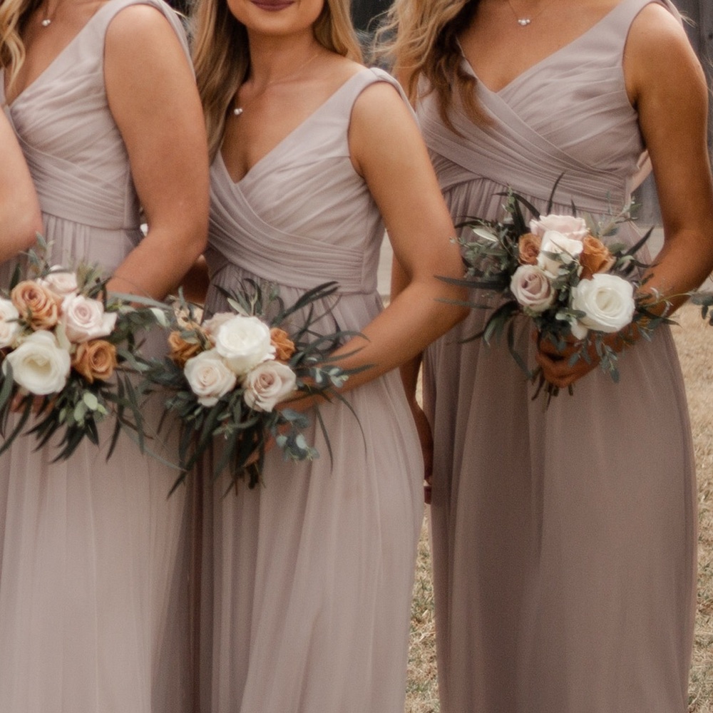 Elegant Beige Maxi Dress
